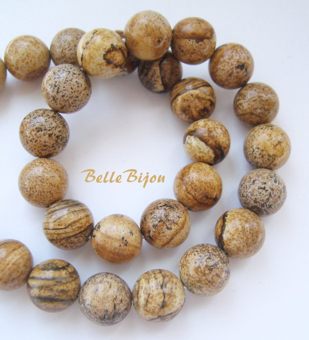 African Queen Jasper aprox 10.5 mm