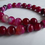 AGATE FUCSIA - 12 MM