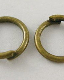 Zale bronz, 8mm, 50 buc