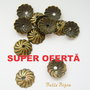 Capacele finisaj bronz 10x2 mm (10 bucati)