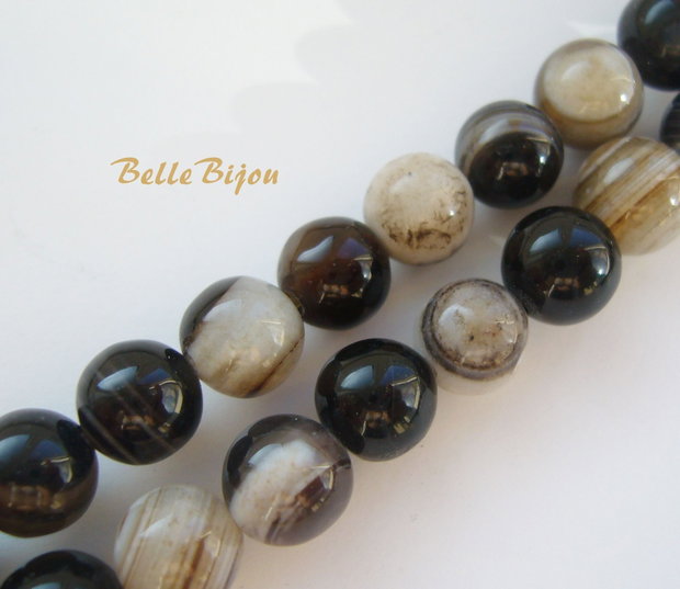 Agate orbiculare aprox 8 mm
