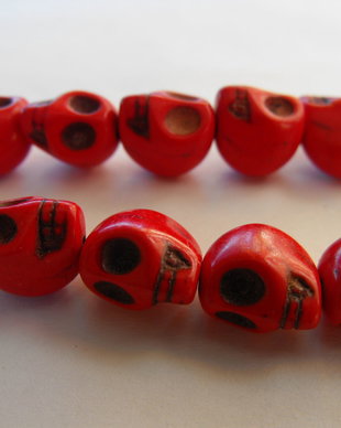 HOWLIT FORMA DE CRANIU - ROSU - 12 MM