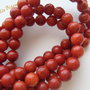 Coral rosu-caramiziu aprox 6 mm