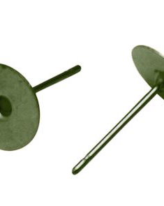Baza cercei, bronz antichizat, 12mm