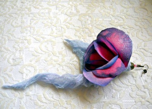 Cercel Beautiful Rose