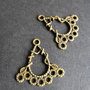 CHANDELIER BRONZ  - 26 X 25 MM