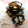 ANTIQUE TOPAZ RING