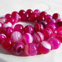 AGATE FUCSIA 10 MM