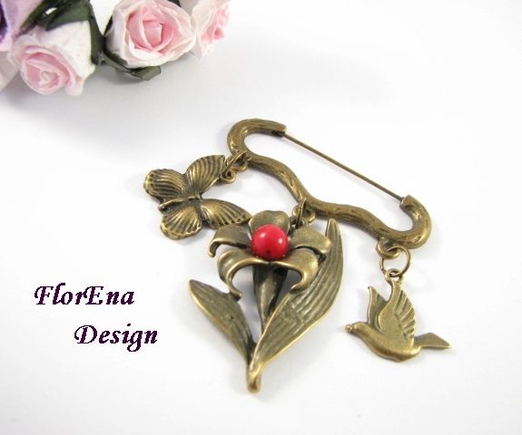 Red flower # F0586