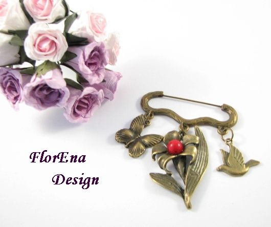 Red flower # F0586