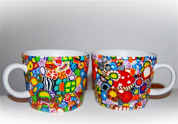 Psychedelic INDRA Tea Cup from Goa Collection