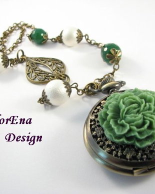 Floare verde, flori marunte... # F0596