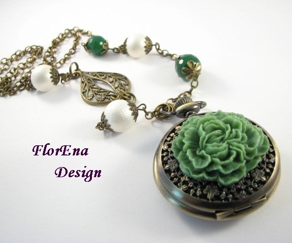 Floare verde, flori marunte... # F0596