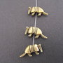 DISTANTIER BRONZ - 20 X 9,5 MM