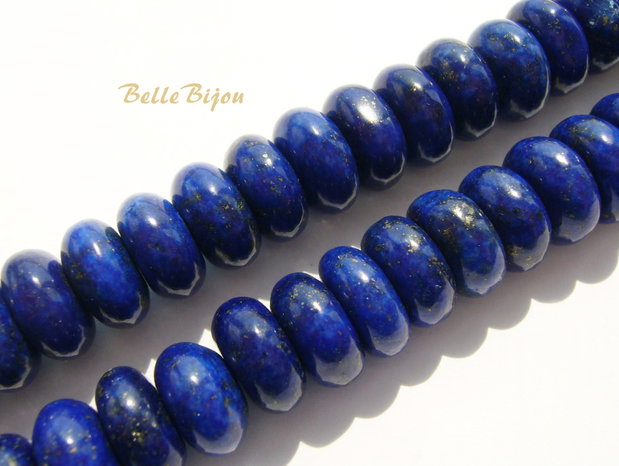 Lapis lazuli rondele 11x5 mm