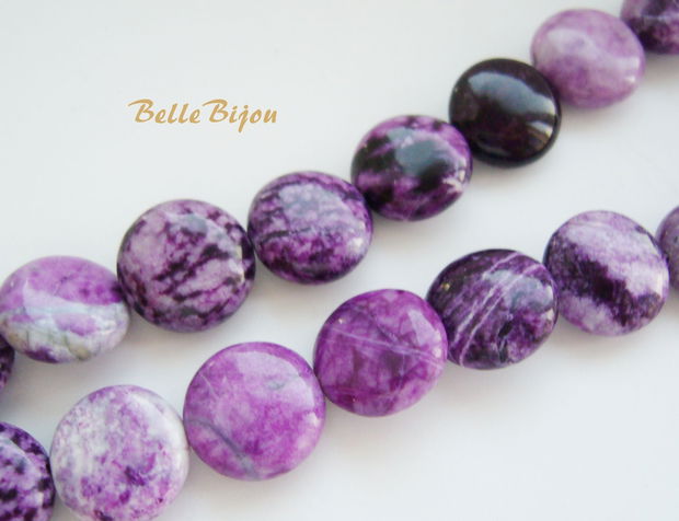 Agate purple crazy lace banut 14x6 mm