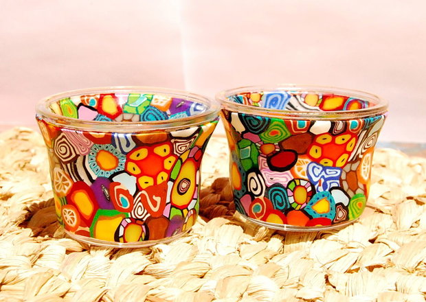Suporturi Lumanare " Goa Collection " - Vandut