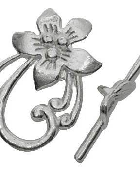 Inchizatoare toggle, argintie