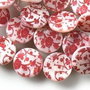 Banut sidef, model floral 15mm