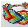 Friendship bracelet - Rainbow