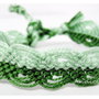 Friendship bracelet - Two Shades of Green