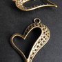 PANDANTIV BRONZ INIMA 2 - 46 X 36 MM