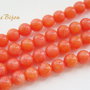 Coral portocaliu - corai 4 mm (10 bucati)