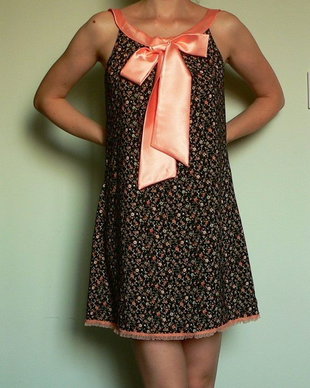 "Flower power and a bow"