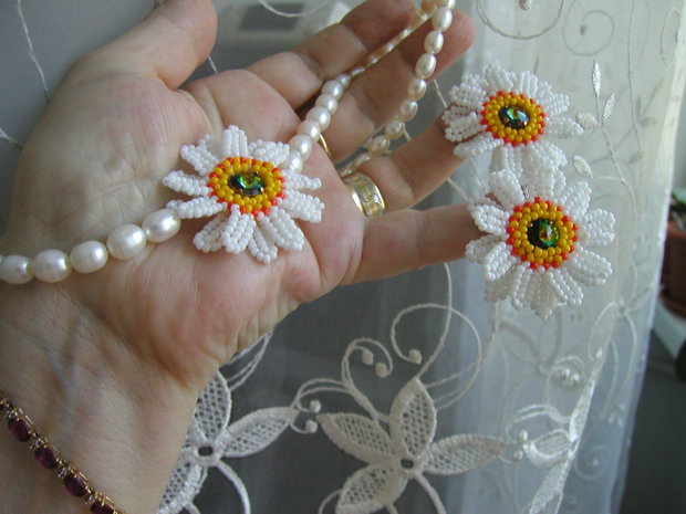 Set colier si cercei Margarete REZERVAT