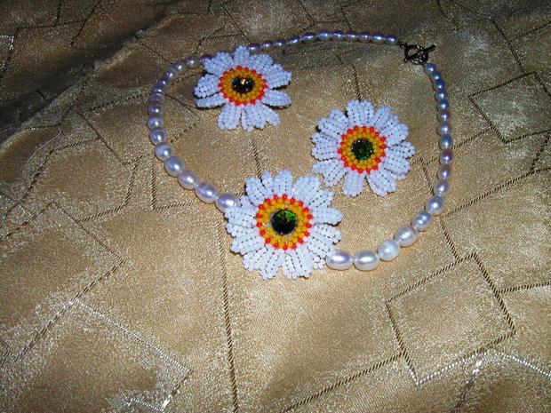 Set colier si cercei Margarete REZERVAT