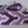 Friendship bracelet - Violet