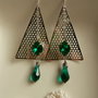"Emeralds on pyramid"