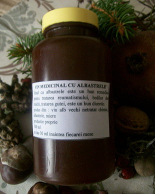 VINURI MEDICINALE CU ALBASTRELE/ ECHINACEEA/ VISIN/ MACESE