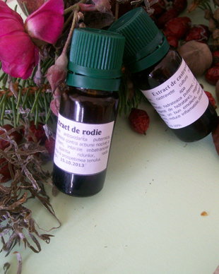EXTRACTUL COSMETIC DE GALBENELE/ EXTRACTUL DE NALBA/ EXTRACTUL DE CASTRAVETE/ EXTRACTUL DE ALOE VERA