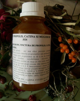 SIROP DE CIMBRU SI ANASON/ SIROP DE PROPOLIS, IENUPAR SI MACESE/ SIROP MUGURI DE PIN, IENUPAR, PROPOLIS/ SIROP DE PROPOLIS, CATINA SI MUGURI PIN
