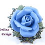 Something blue - colier # F0627