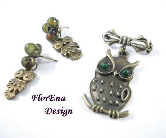 Set Buha - cercei+brosa # F0638