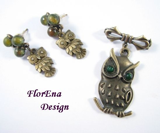 Set Buha - cercei+brosa # F0638