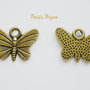 Fluturas finisaj bronz 12x16x1.5 mm