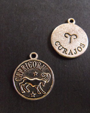 PANDANTIV ZODIE - CAPRICORN - 20 X 17 MM
