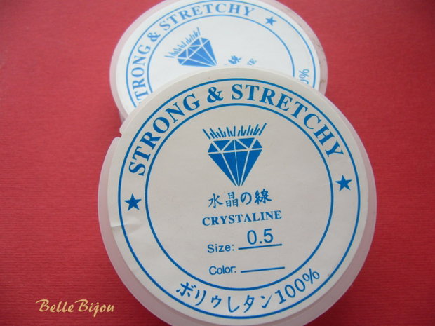 Guta elastica transparenta, grosime 0,5 mm, rola de 10m