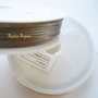 Sarma siliconata argintie de grosime 0.45 mm
