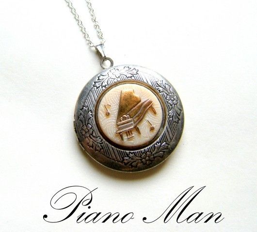 925 sterling silver PIANO MAN