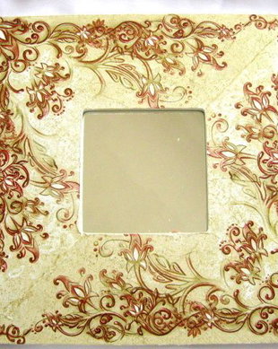 Oglinda lemn decorata 17272