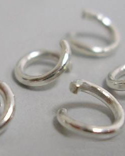 Zale argintii, 7mm, 100 bucati