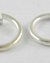 Zale argintii 8mm, 50 bucati
