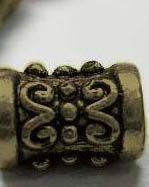 Distantier margele, bronz antichizat
