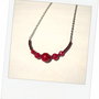 Colier cu agate fatetate
