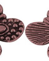 Charm fluture, cupru antichizat