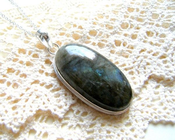 925 sterling silver LABRADORITE